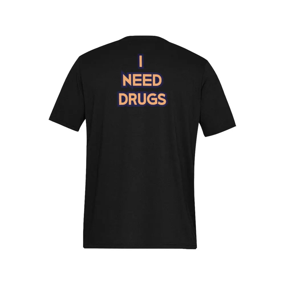 I Need Drugs - Howie Portrait - All Over Print T-shirt Inkedjoy