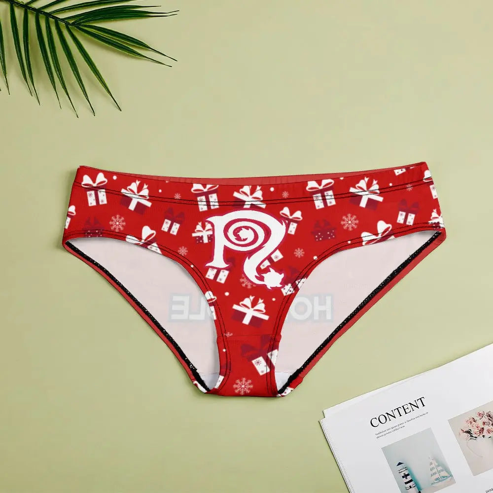 Holy Hole - N symbol - Cute Women's Low Waist Panties Inkedjoy