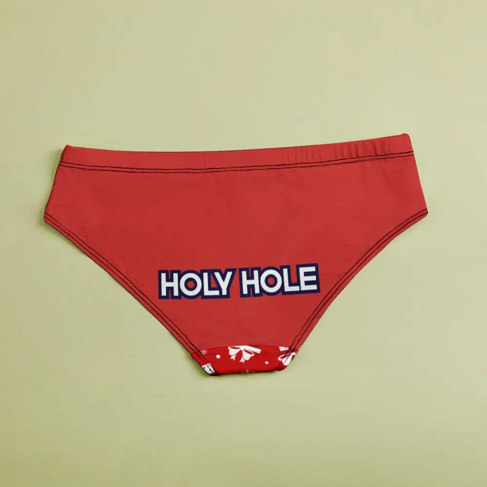 Holy Hole - N symbol - Cute Women's Low Waist Panties Inkedjoy