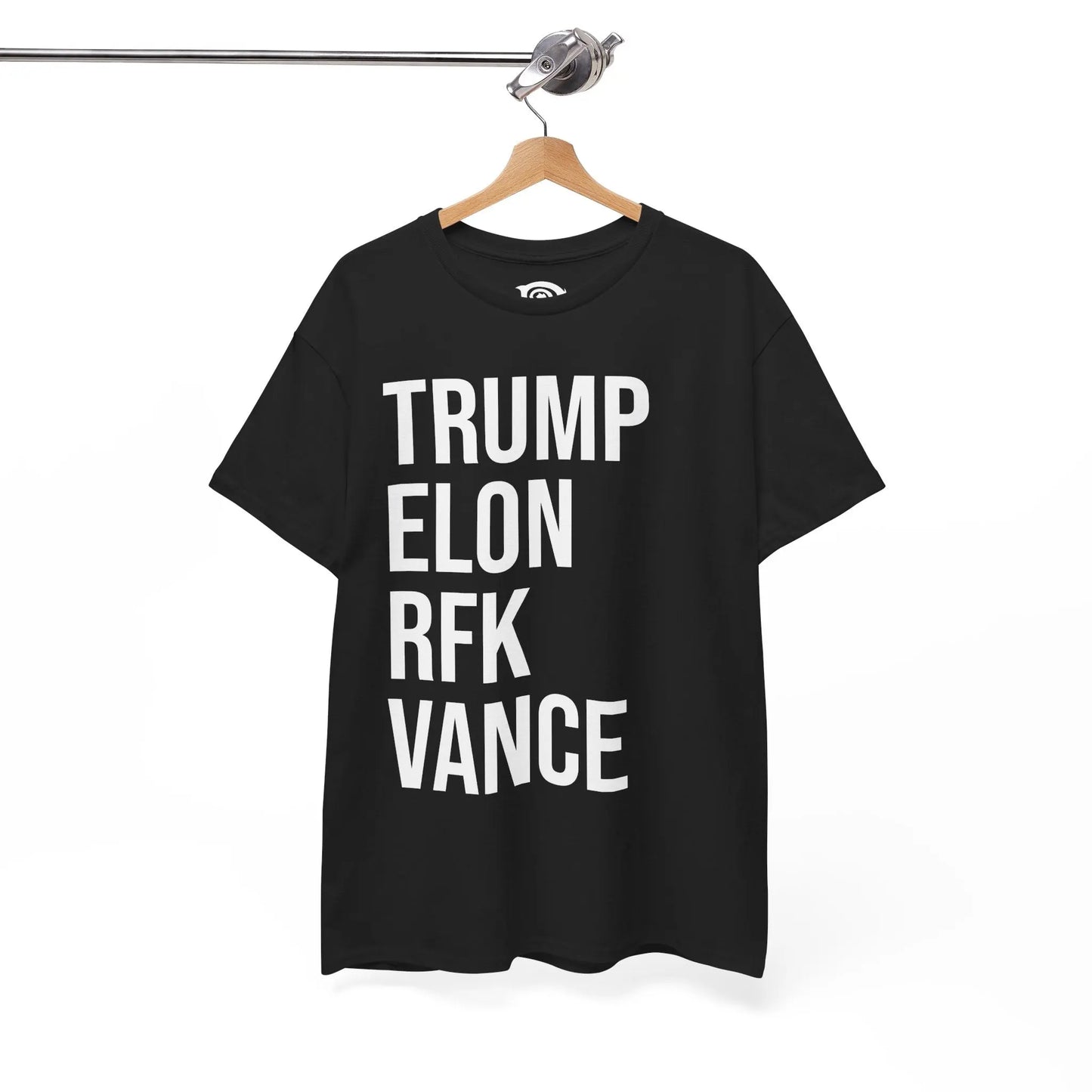 TRUMP - ELON - RFK - VANCE - Heavy Cotton Tee - Gilden 5000 NECRO SUPER STORE