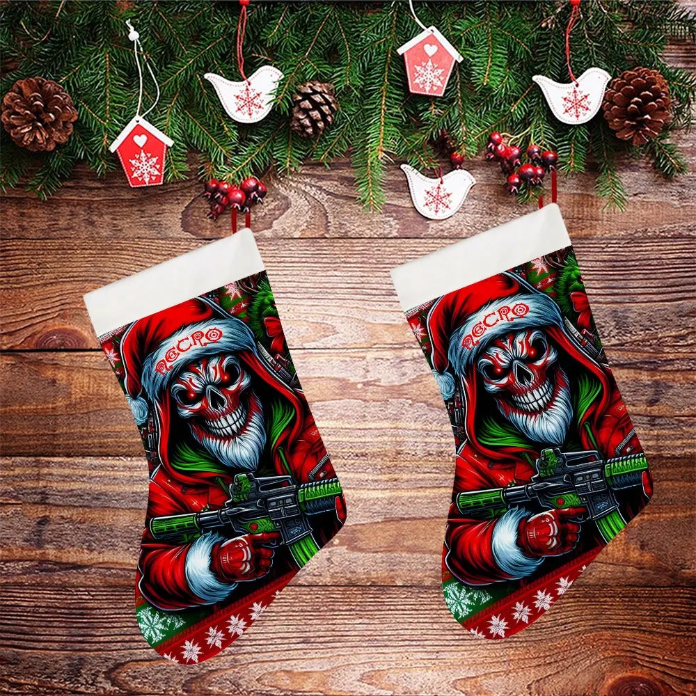 Evil Santa - Christmas socks Inkedjoy