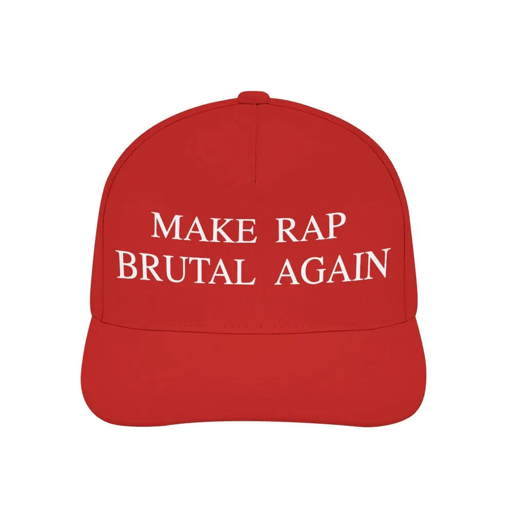 Make Rap Brutal Again - Red Maga - Baseball Cap NECRO SUPER STORE