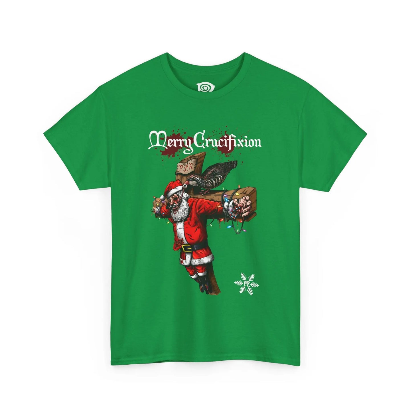 Merry Crucifixion - Heavy Cotton Tee - Gilden 5000 Printify