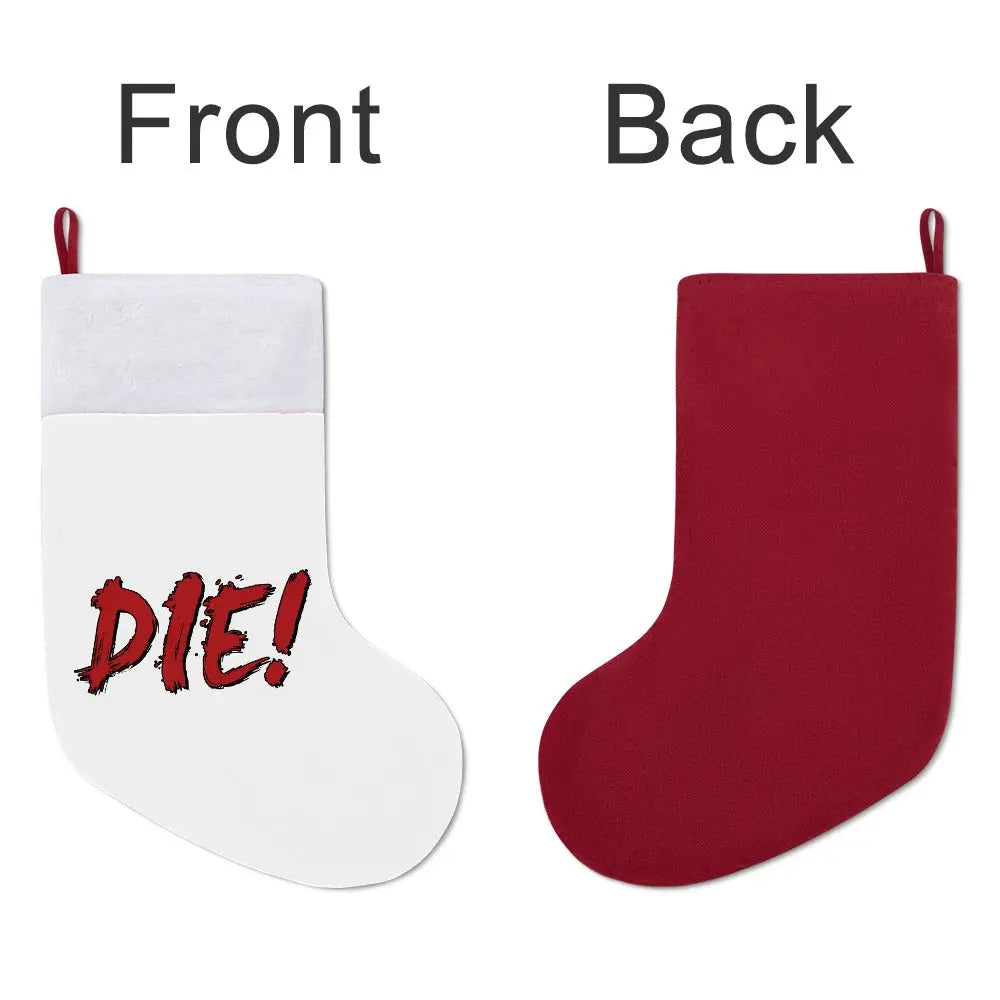 DIE! - Christmas stocking Inkedjoy