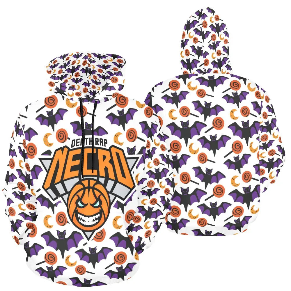Necro Rapper Merch Necro - Death Rap Knicks Halloween - All Over Print Hoodie - NECRO ...
