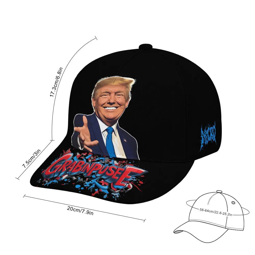 Grabinpusee - Trump - Baseball Cap Inkedjoy