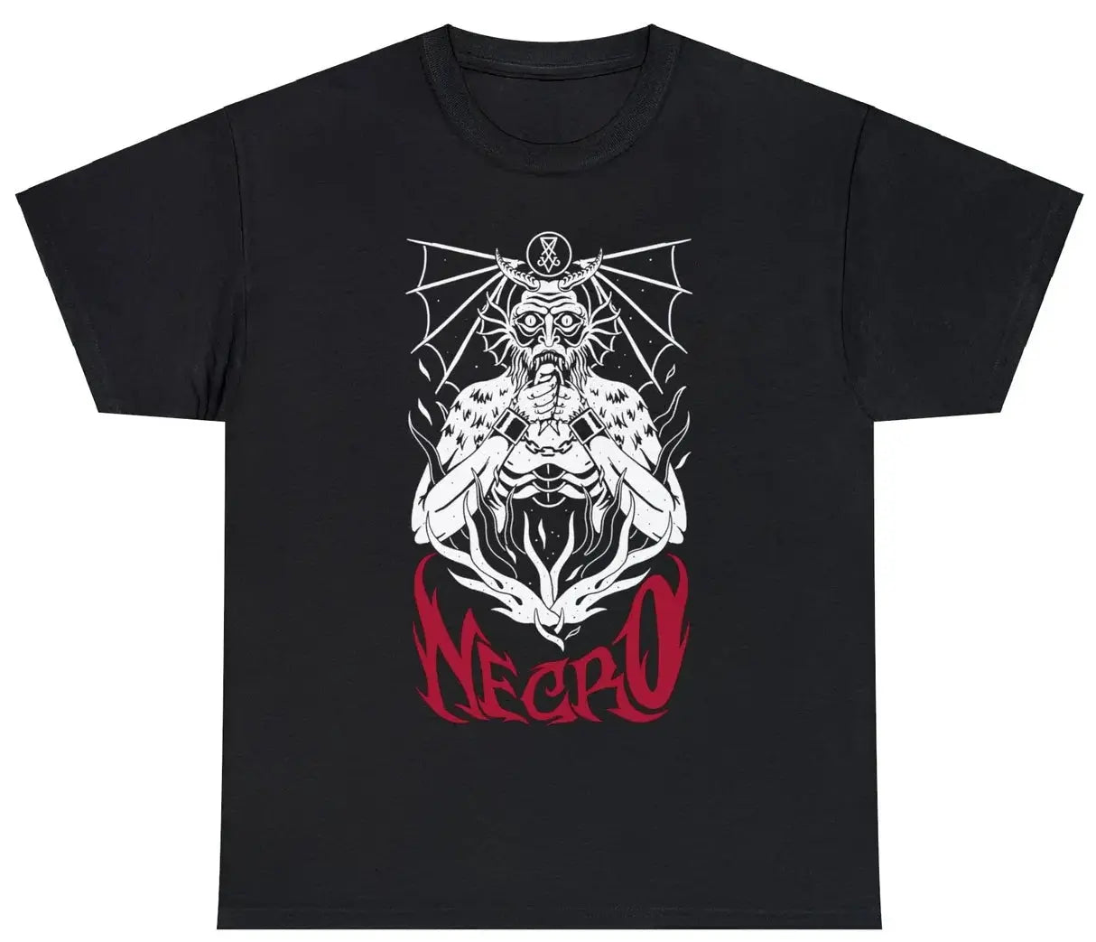 Necro - Beelzebub - Heavy Cotton Tee - Gilden 5000 NECRO SUPER STORE