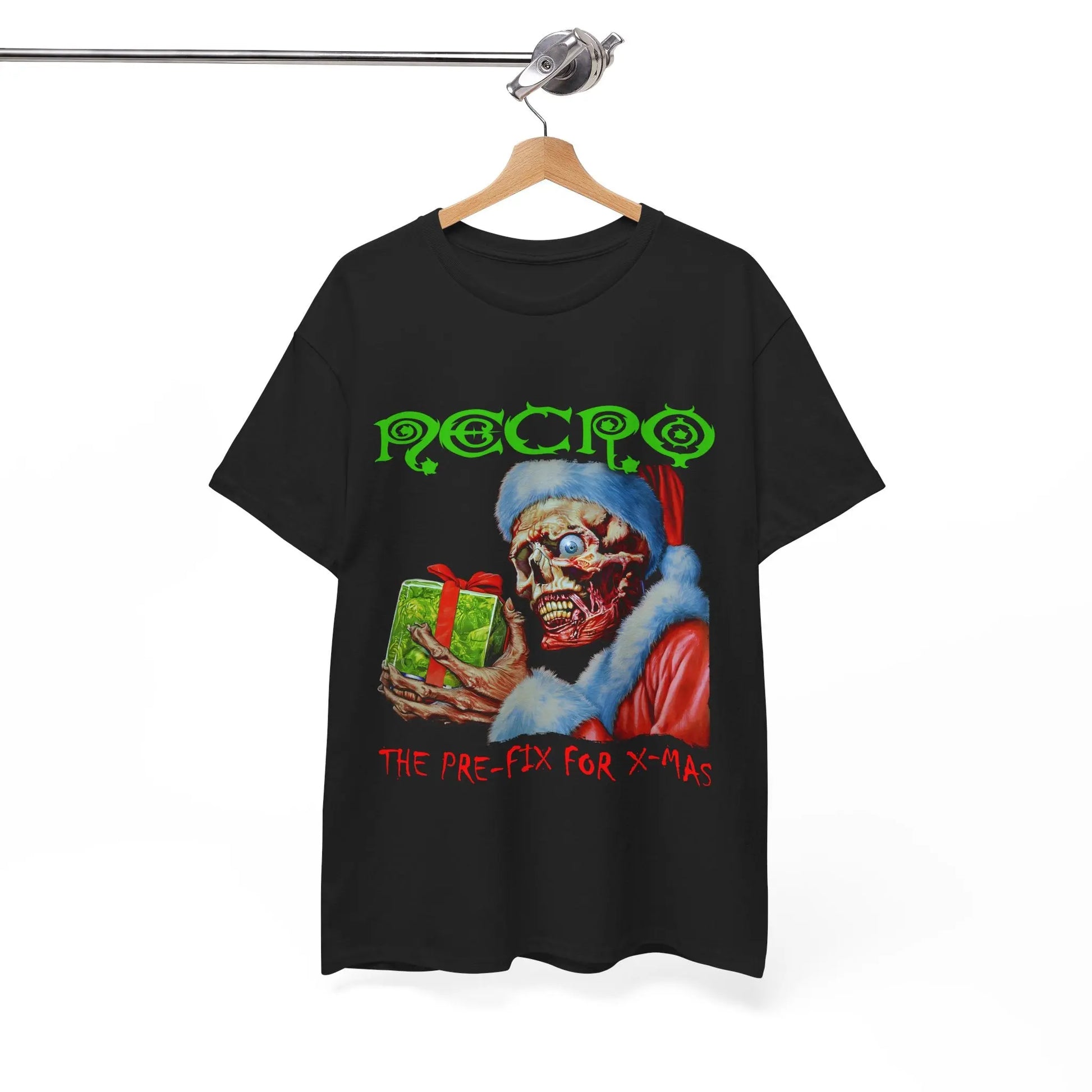 Necro - The Pre-Fix For X-Mas - Heavy Cotton Tee - Gilden 5000 Printify
