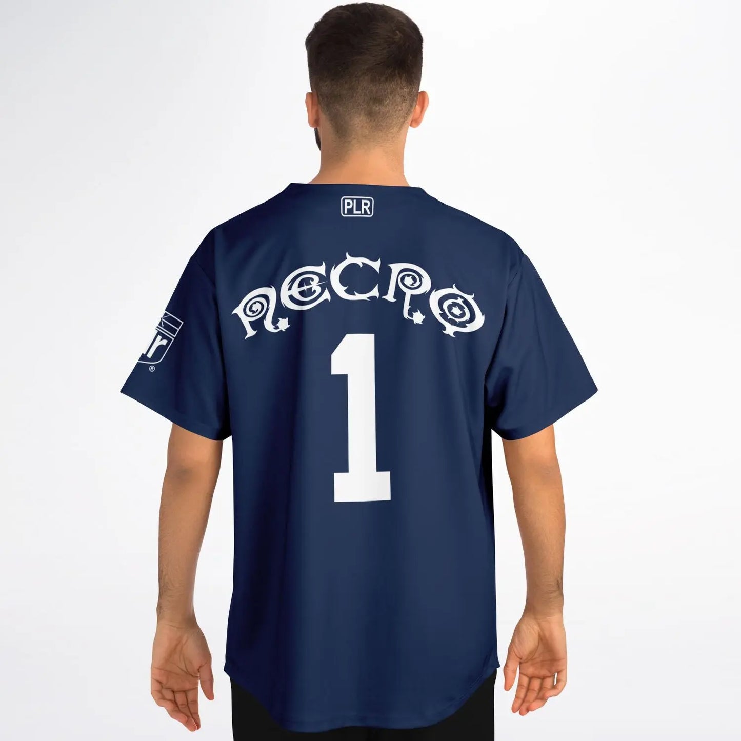 Necro - Baseball Jersey (Midnight Blue Yankees Colors) NECRO SUPER STORE