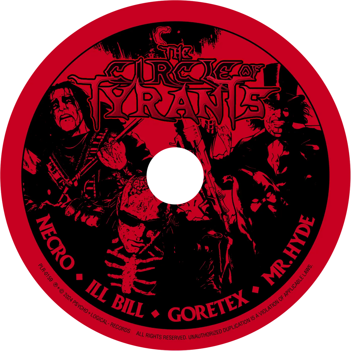 The Circle Of Tyrants CD - NECRO SUPER STORE – NECRO SUPER STORE