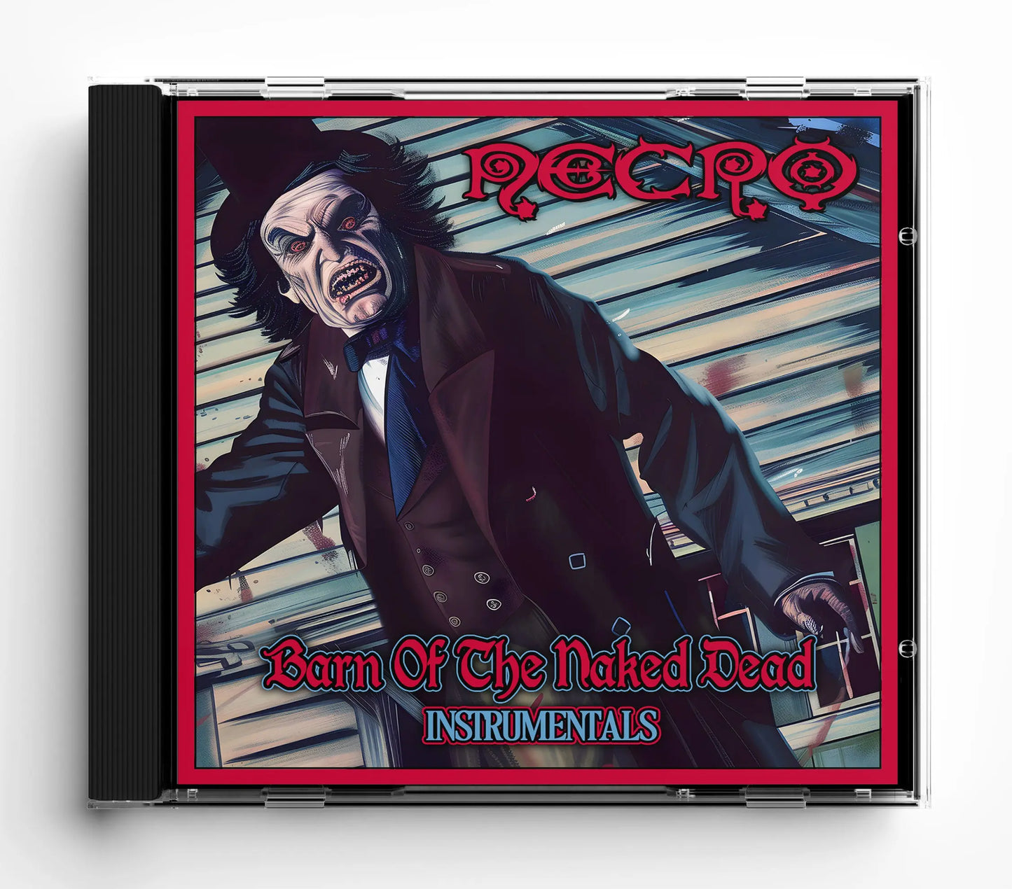 NECRO - Barn Of The Naked Dead - Instrumentals CD - NECRO SUPER STORE