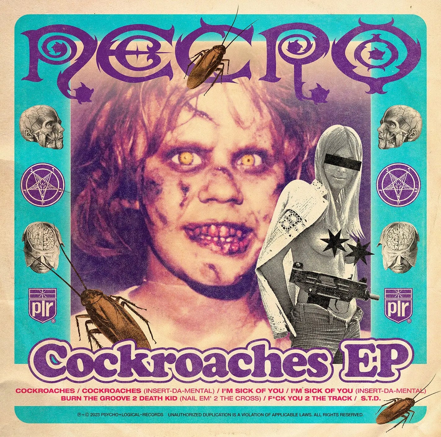 NECRO - Cockroaches EP CD NECRO SUPER STORE