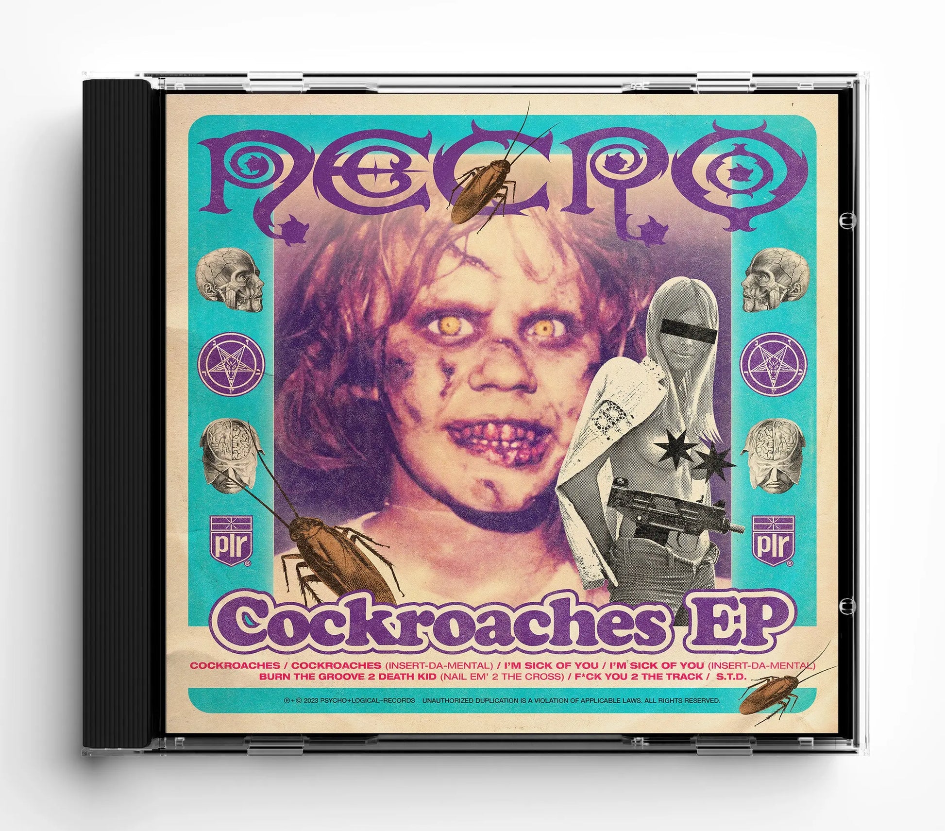 NECRO - Cockroaches EP CD NECRO SUPER STORE