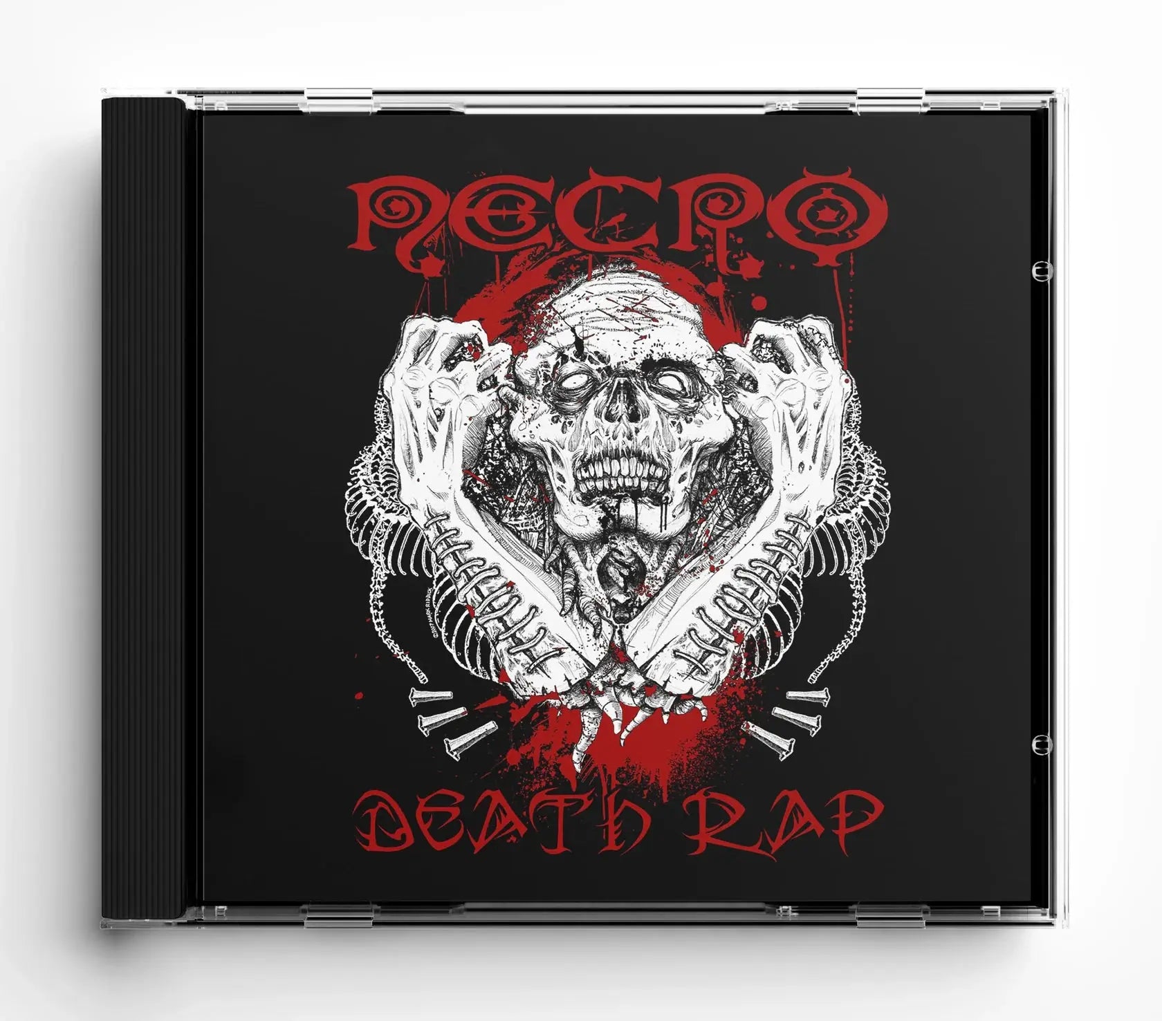 Necro - Death Rap - Main Album & Instrumentals - YOU SAVE $6 - YOU GET 2 CDS TOTAL - NECRO SUPER STORE