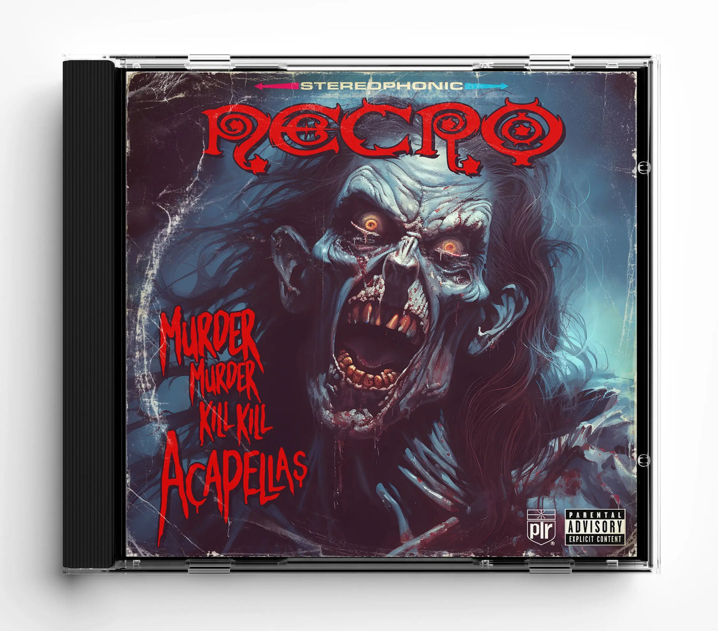 NECRO - The Murder Murder Kill Kill Double EP - Acapellas CD - NECRO SUPER STORE