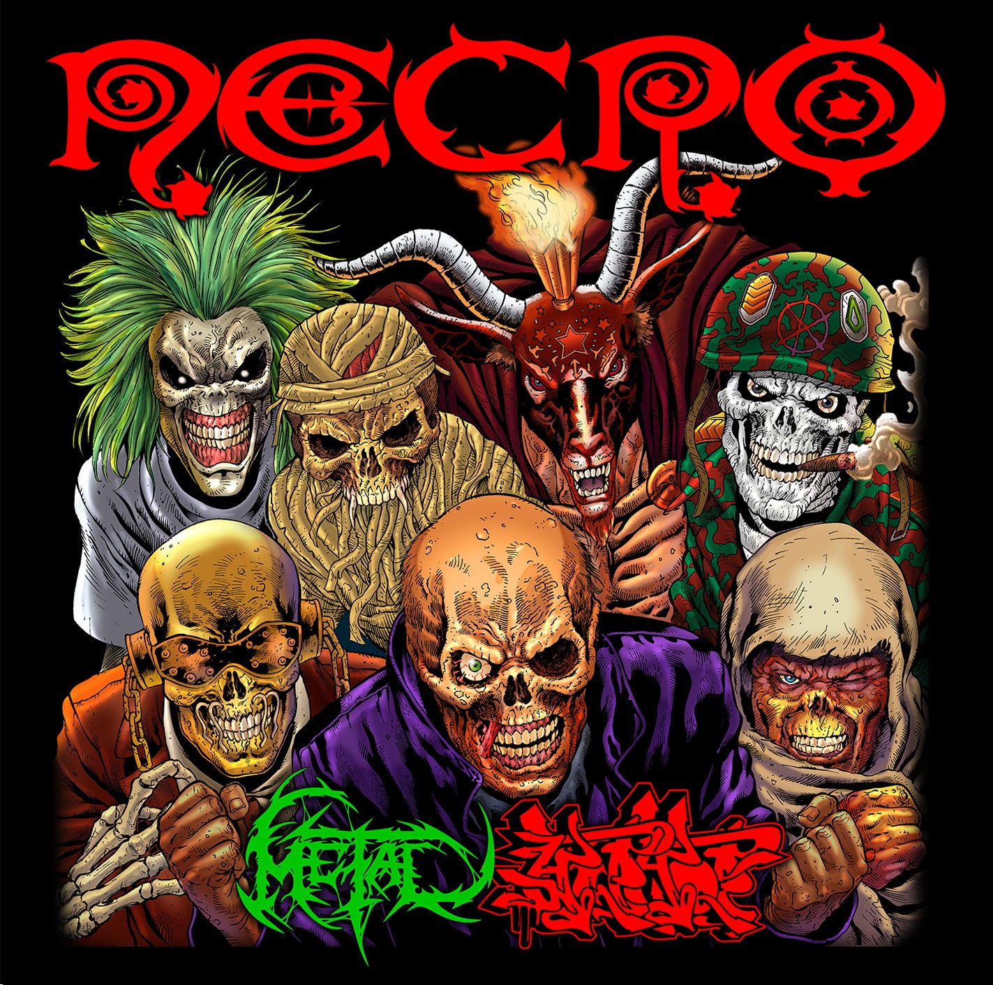 NECRO - Metal Hiphop CD