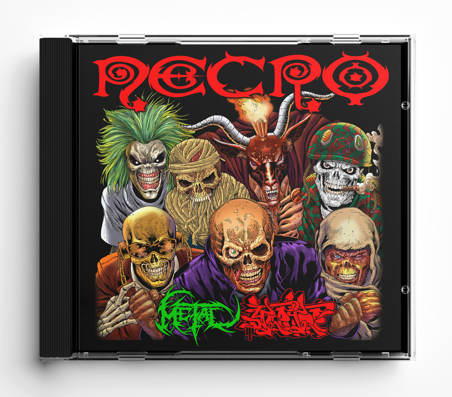 NECRO - Metal Hiphop CD