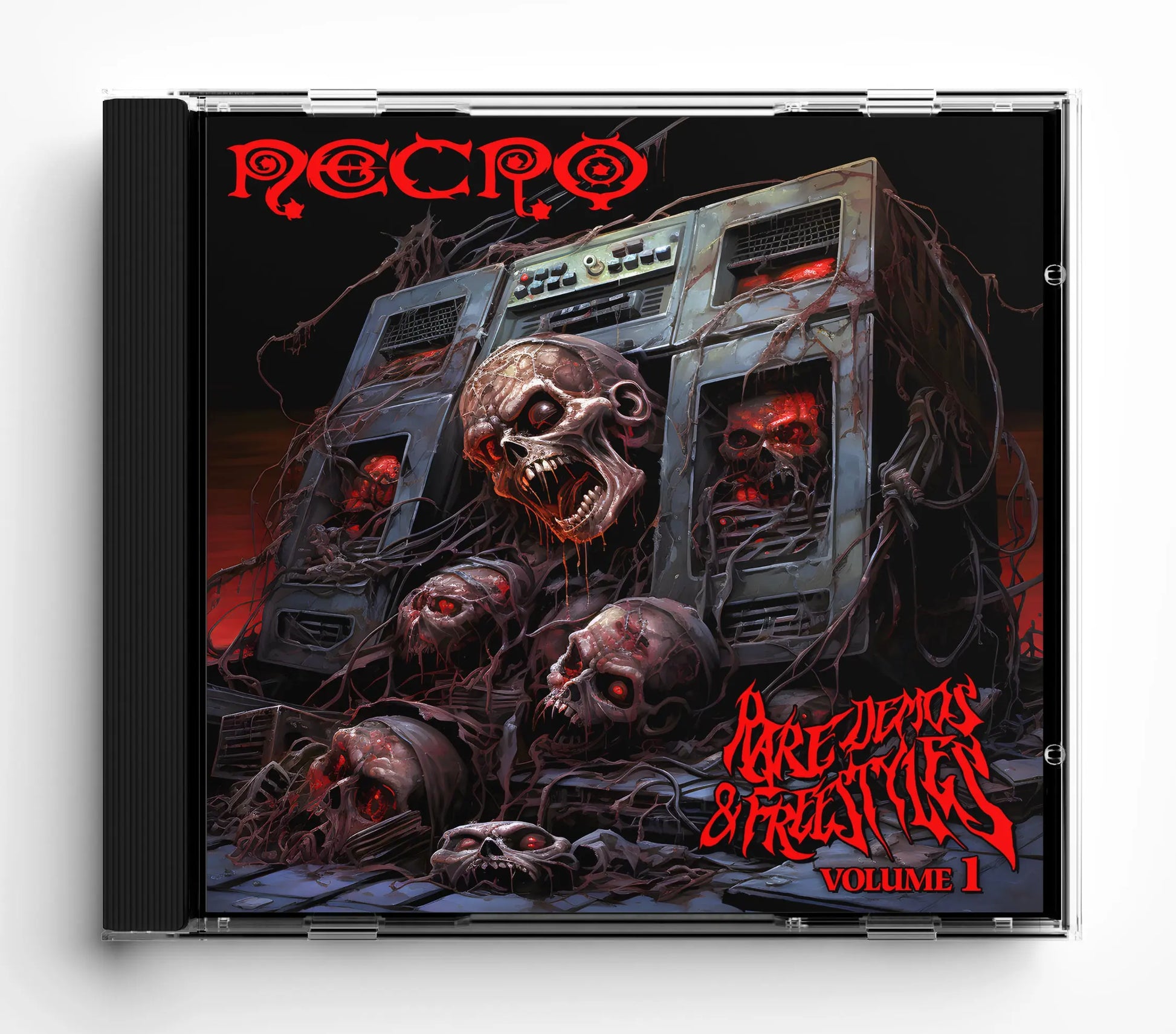 NECRO - Rare Demos & Freestyles Vol. 1 CD - NECRO SUPER STORE