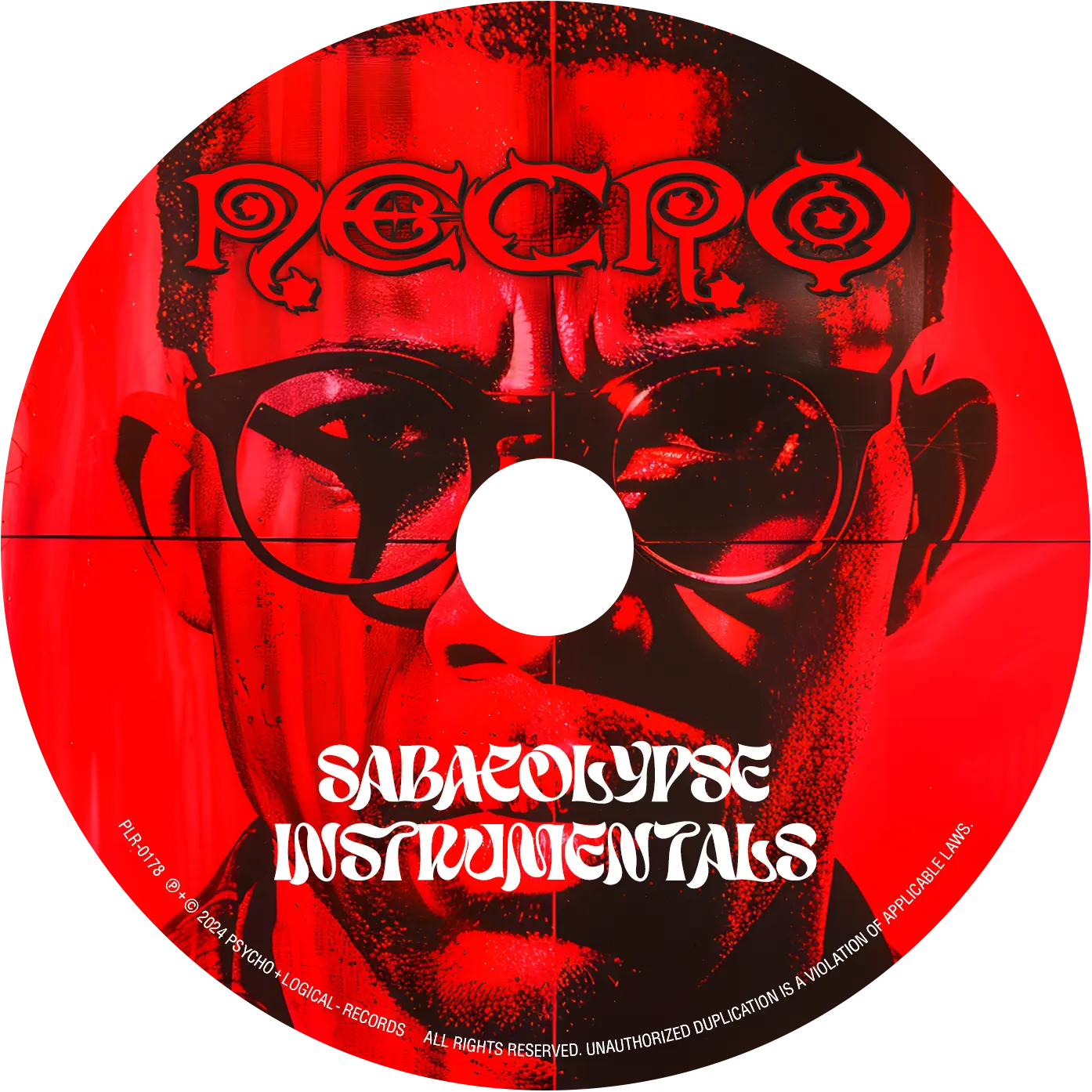 NECRO - Sabacolypse - Instrumentals CD - NECRO SUPER STORE