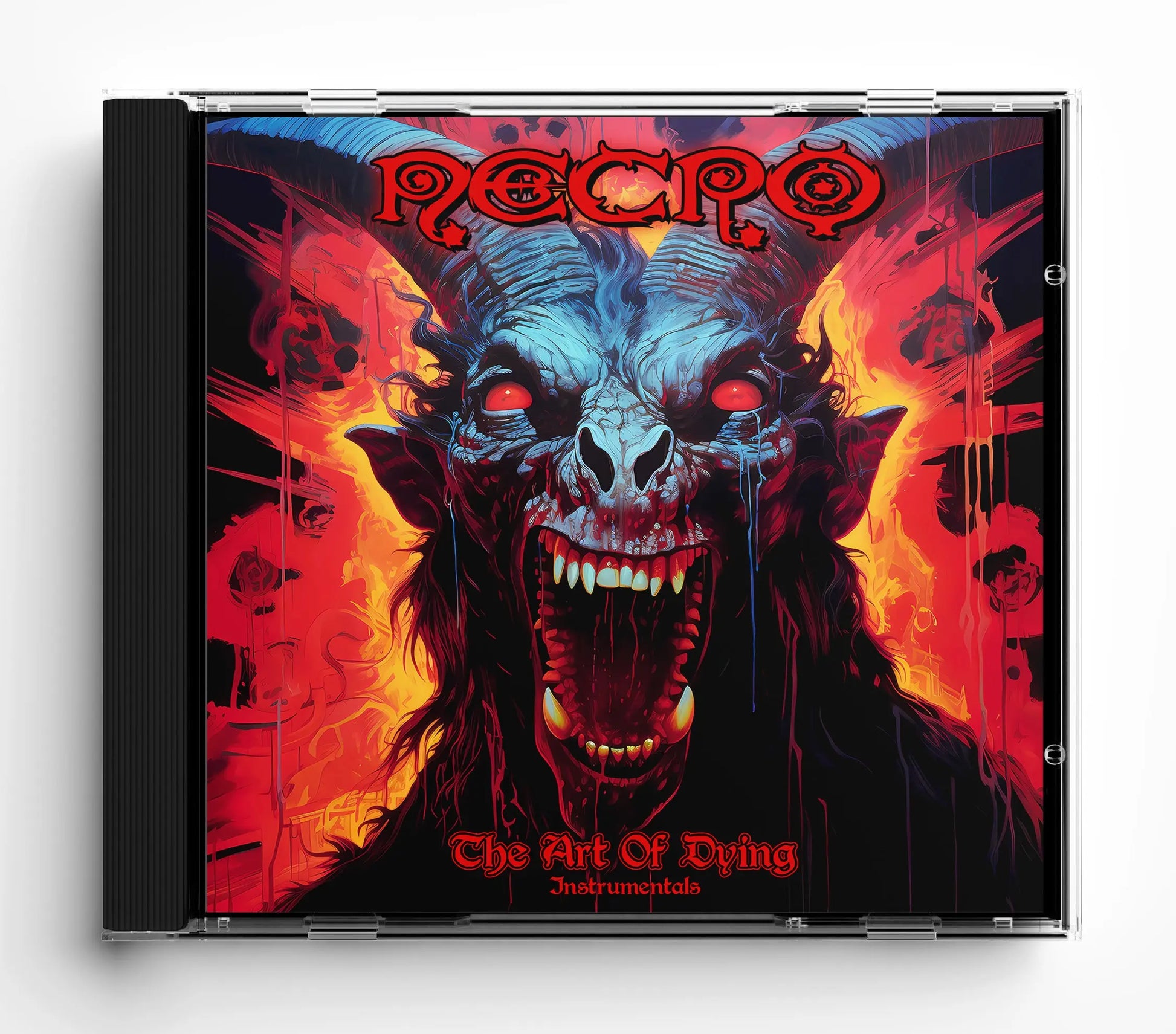 NECRO - The Art Of Dying - Instrumentals CD - NECRO SUPER STORE