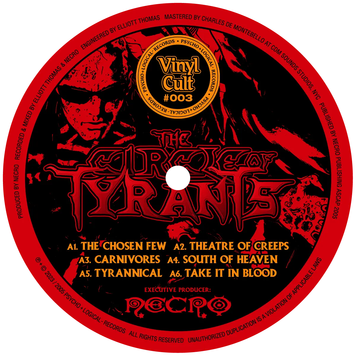 The Circle Of Tyrants - Vinyl Album NECRO SUPER STORE