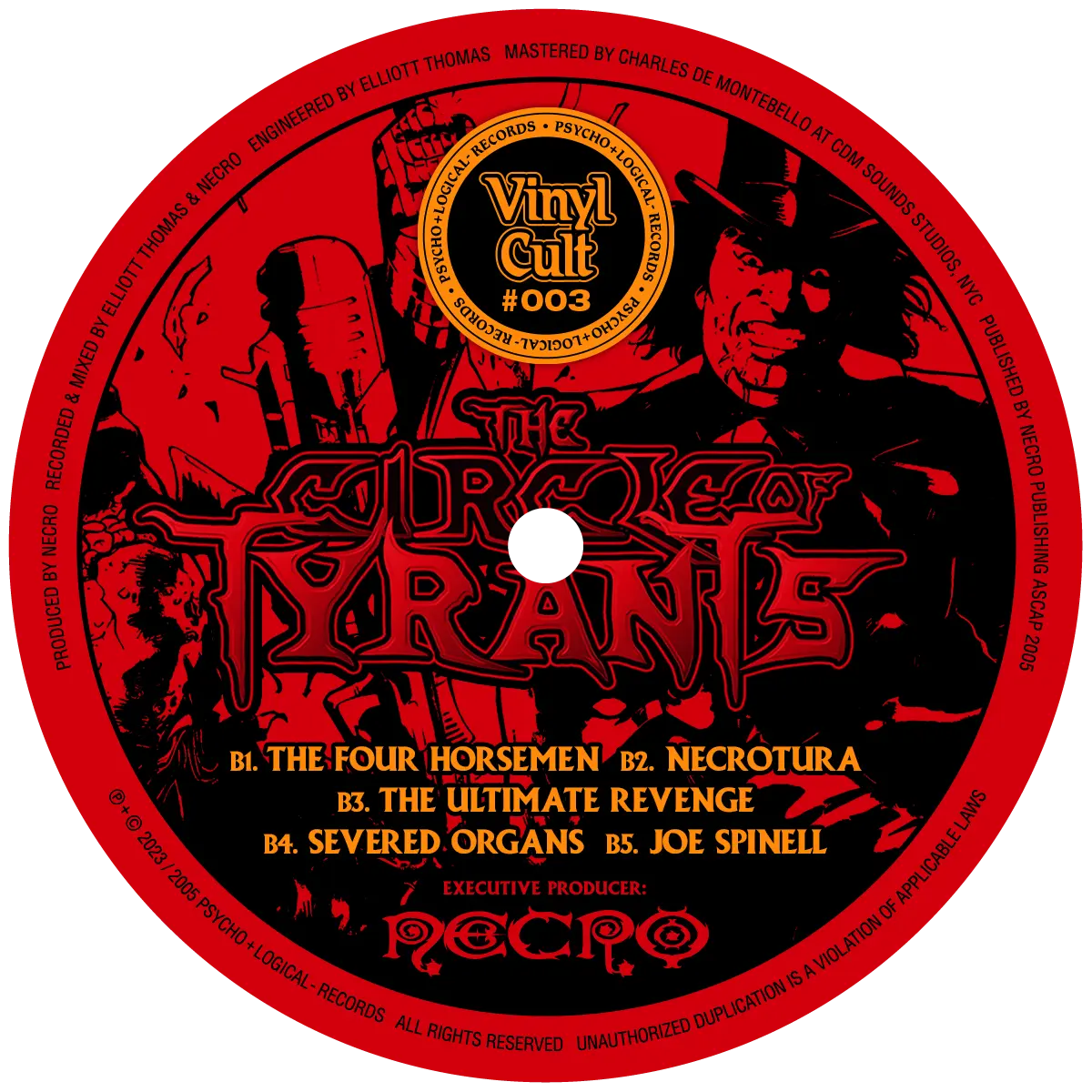 The Circle Of Tyrants - Vinyl Album NECRO SUPER STORE