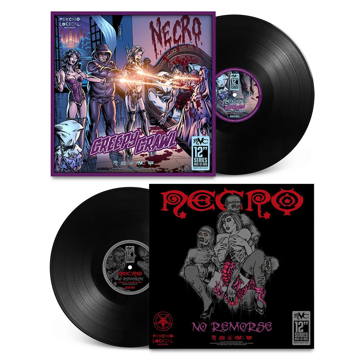 NECRO - Creepy Crawl / No Remorse 12