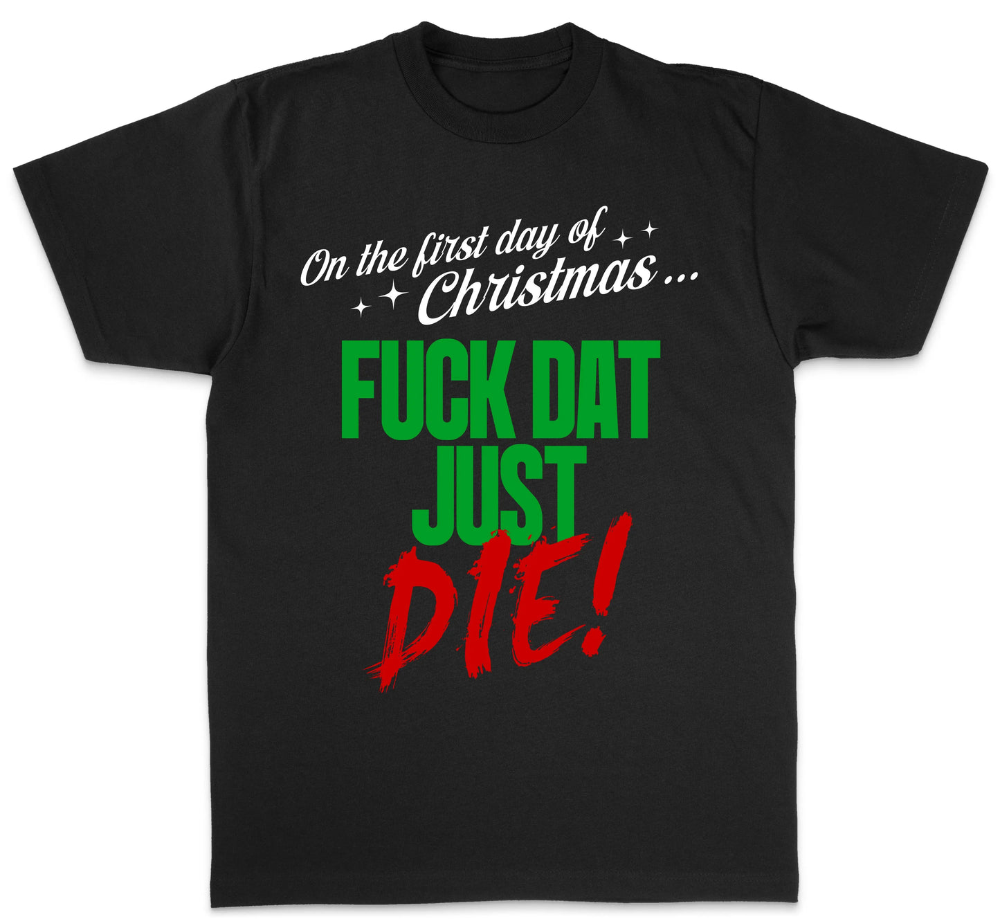 Necro - On The First Day Of Christmas... - Heavy Cotton Tee - Gilden 5000 NECRO SUPER STORE