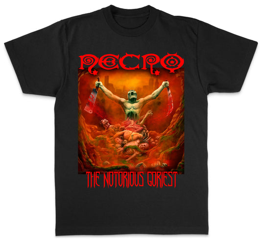 Necro - The Notorious Goriest - Heavy Cotton Tee - Gilden 5000 Printify