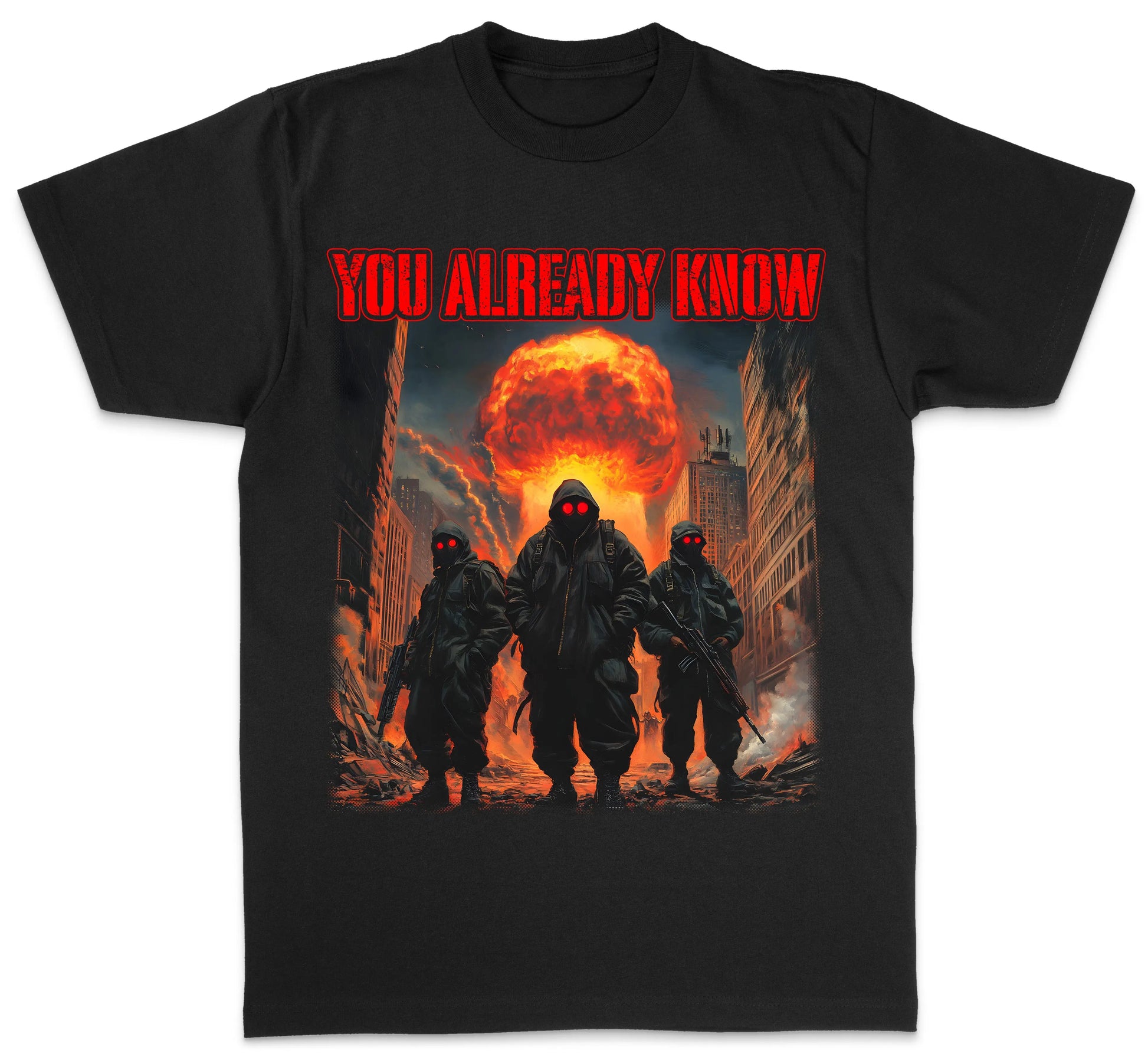 You Already Know - Heavy Cotton Tee - Gilden 5000 Printify