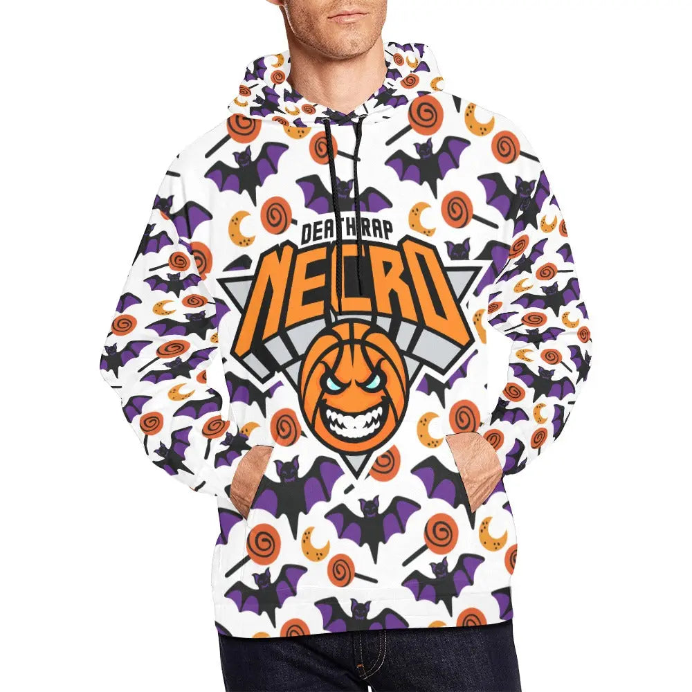 Necro Rapper Merch Necro - Death Rap Knicks Halloween - All Over Print Hoodie - NECRO ...