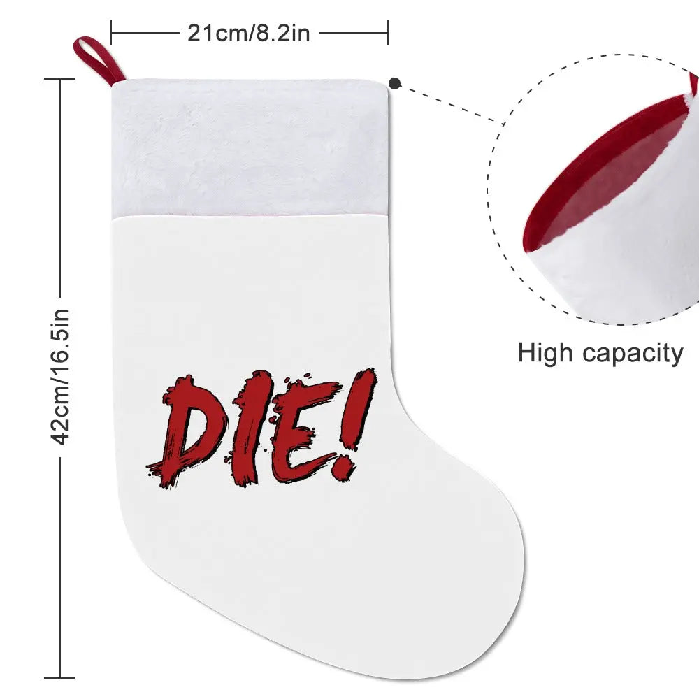 DIE! - Christmas stocking Inkedjoy