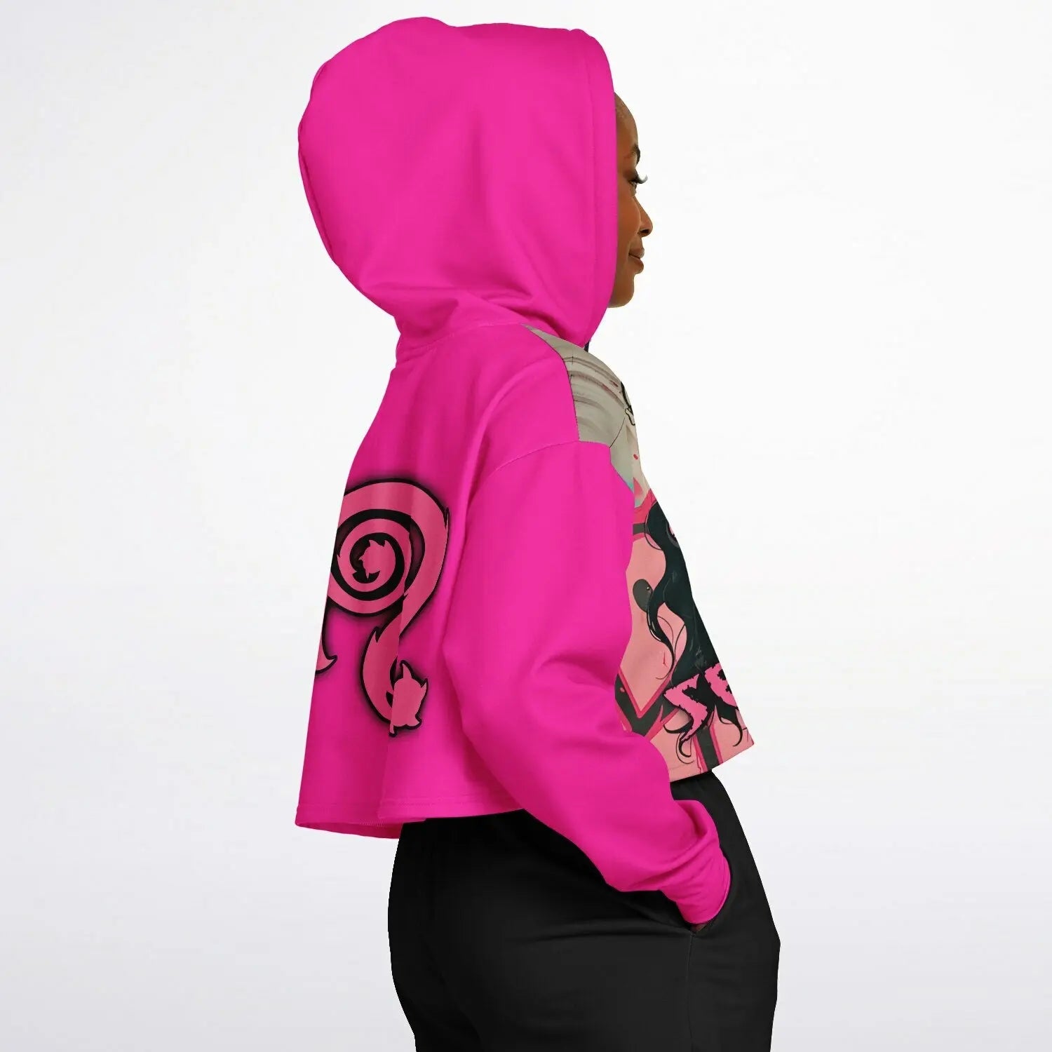 Sexorcist - Fly Latina - Ladies Fashion Dance Hoodie - NECRO SUPER STORE