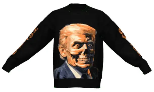 The Pre-Fix For Trump - Knitted Sweater NECRO SUPER STORE