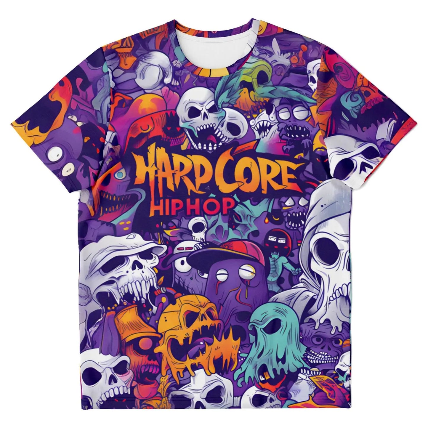 Hardcore Hiphop - Creepy Goons - All Over Print - T-Shirt - NECRO SUPER STORE