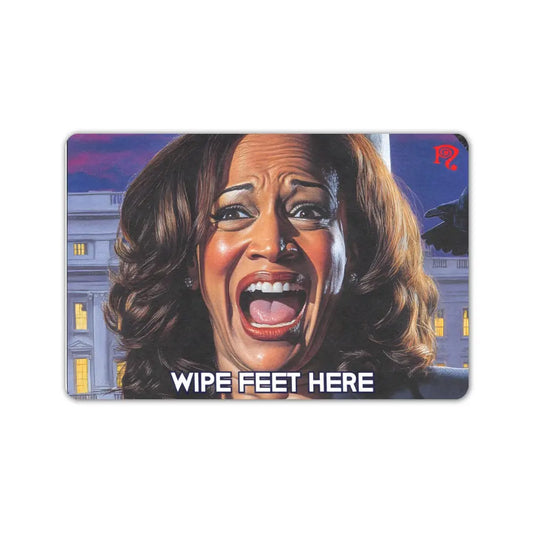 Kamala Harris - Doormat 24"x16" (Rubber) Inkedjoy