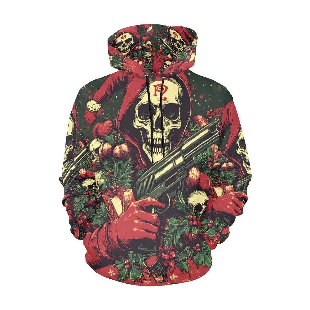 Necro - Season's Beatings - All Over Print Hoodie Inkedjoy