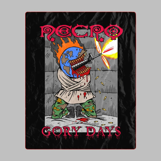 Necro - World Gone Mad - Beach Towel - NECRO SUPER STORE