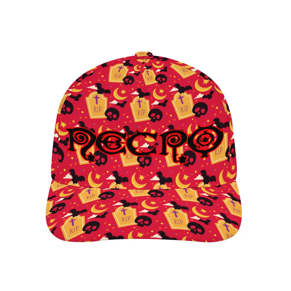 Necro Gothic Logo - Halloween - Baseball Cap NECRO SUPER STORE