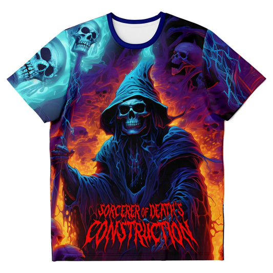 Necro - Sorcerer Of Death's Construction - AOP T-Shirt NECRO SUPER STORE