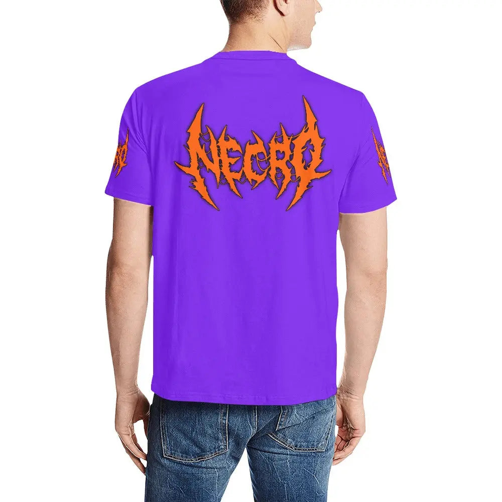 Necro - Witchy Cat - Halloween All Over Print T-shirt Inkedjoy