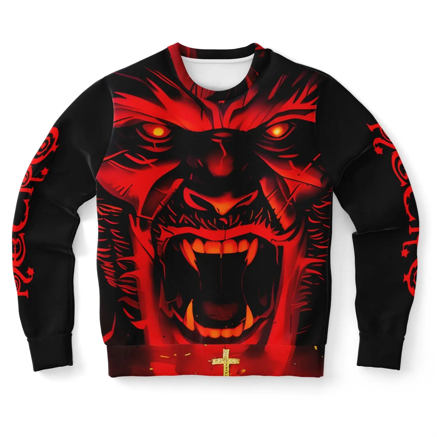 Necro - Mephisto - All Over Print Sweatshirt Subliminator