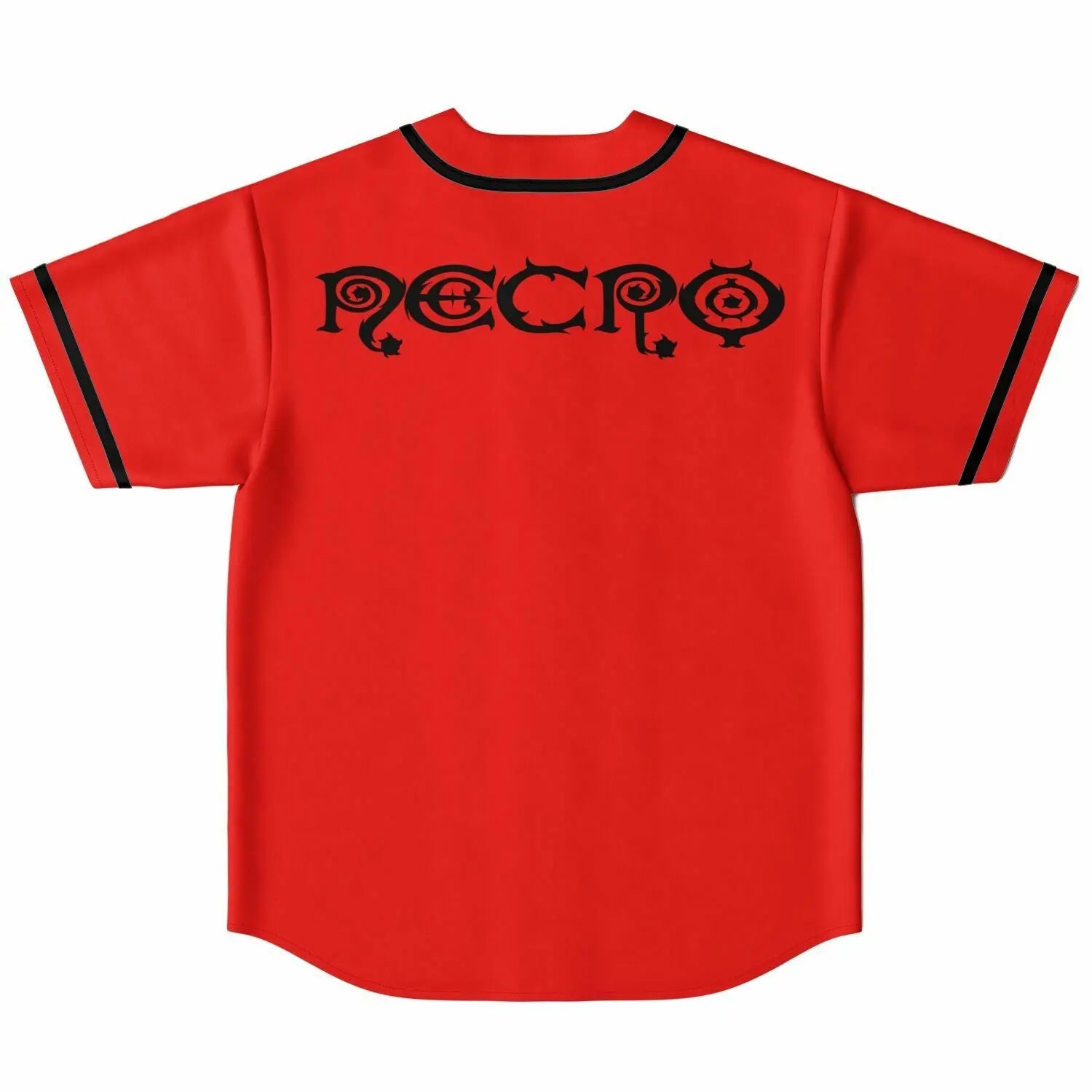 Necro - Red/Blk Reversible Baseball Jersey NECRO SUPER STORE