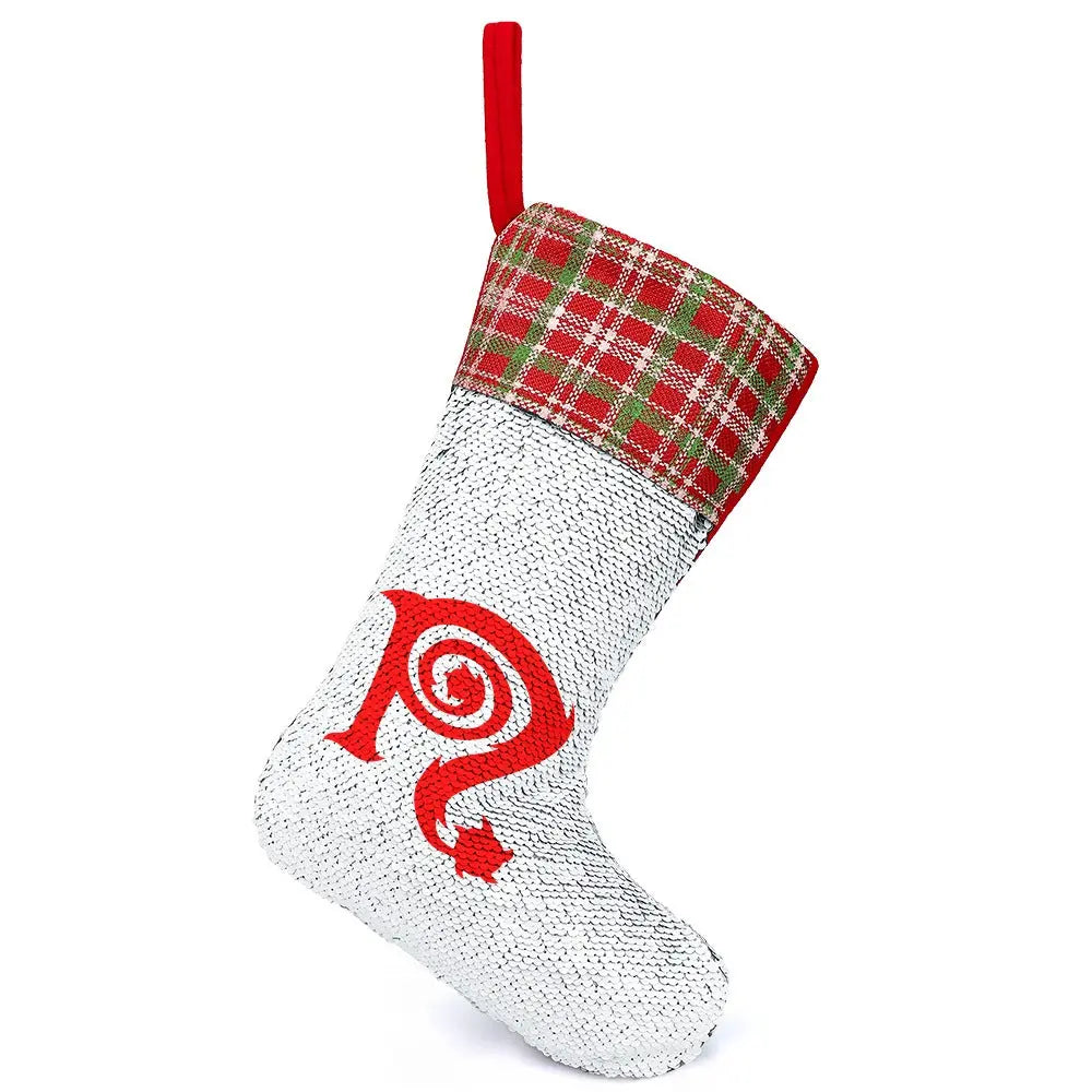 Necro - Red N Symbol - Christmas stocking Inkedjoy