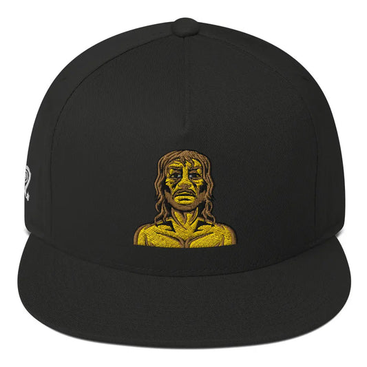 I Need Drugs - Howie Portrait - Flat Bill Baseball Cap NECRO SUPER STORE