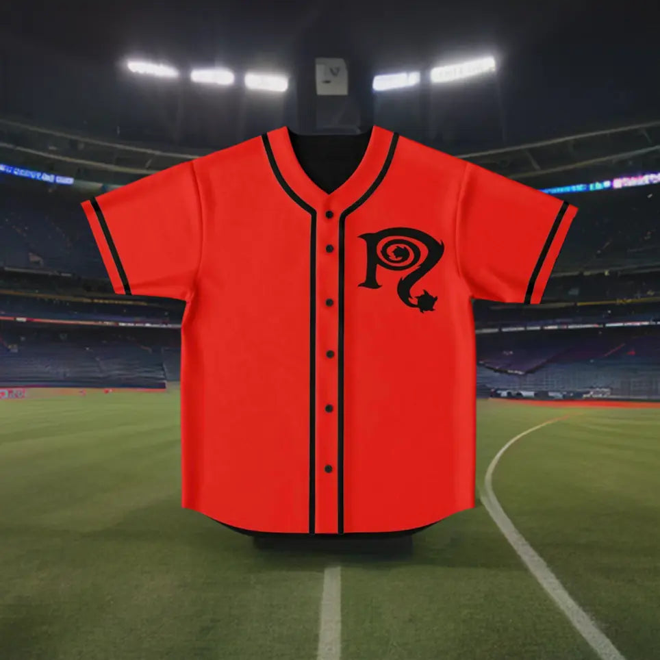 Necro - Red/Blk Reversible Baseball Jersey NECRO SUPER STORE