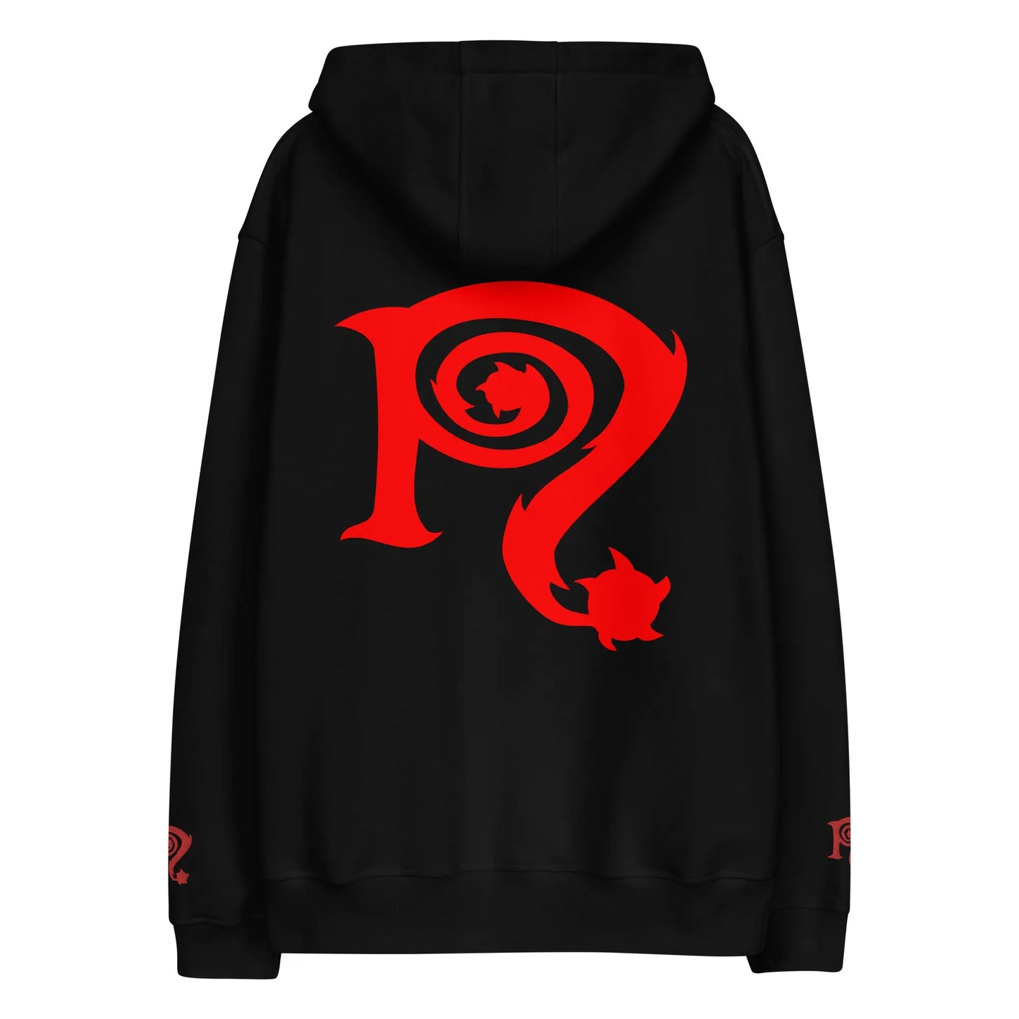 Necro - Red Logo - Premium Eco Hoodie - Embroidered NECRO SUPER STORE