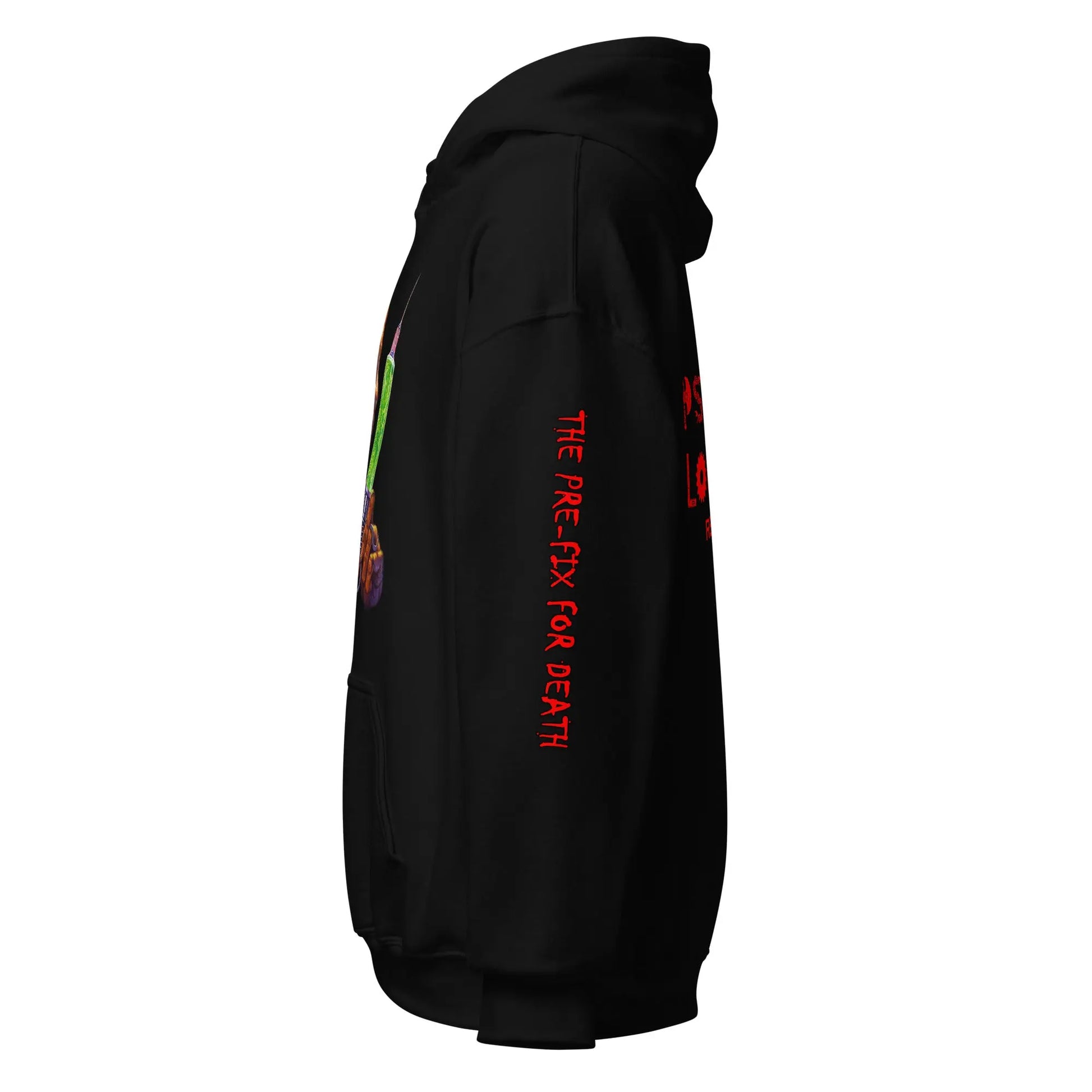 Necro - The Pre-Fix For Death -  Hoodie - Front, Back & Arm Prints NECRO SUPER STORE