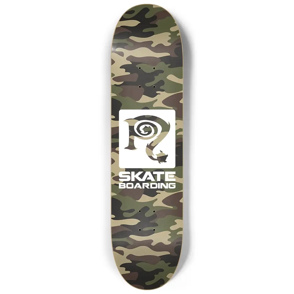 Necro - Camo/White N Skateboarding - Skateboard NECRO SUPER STORE