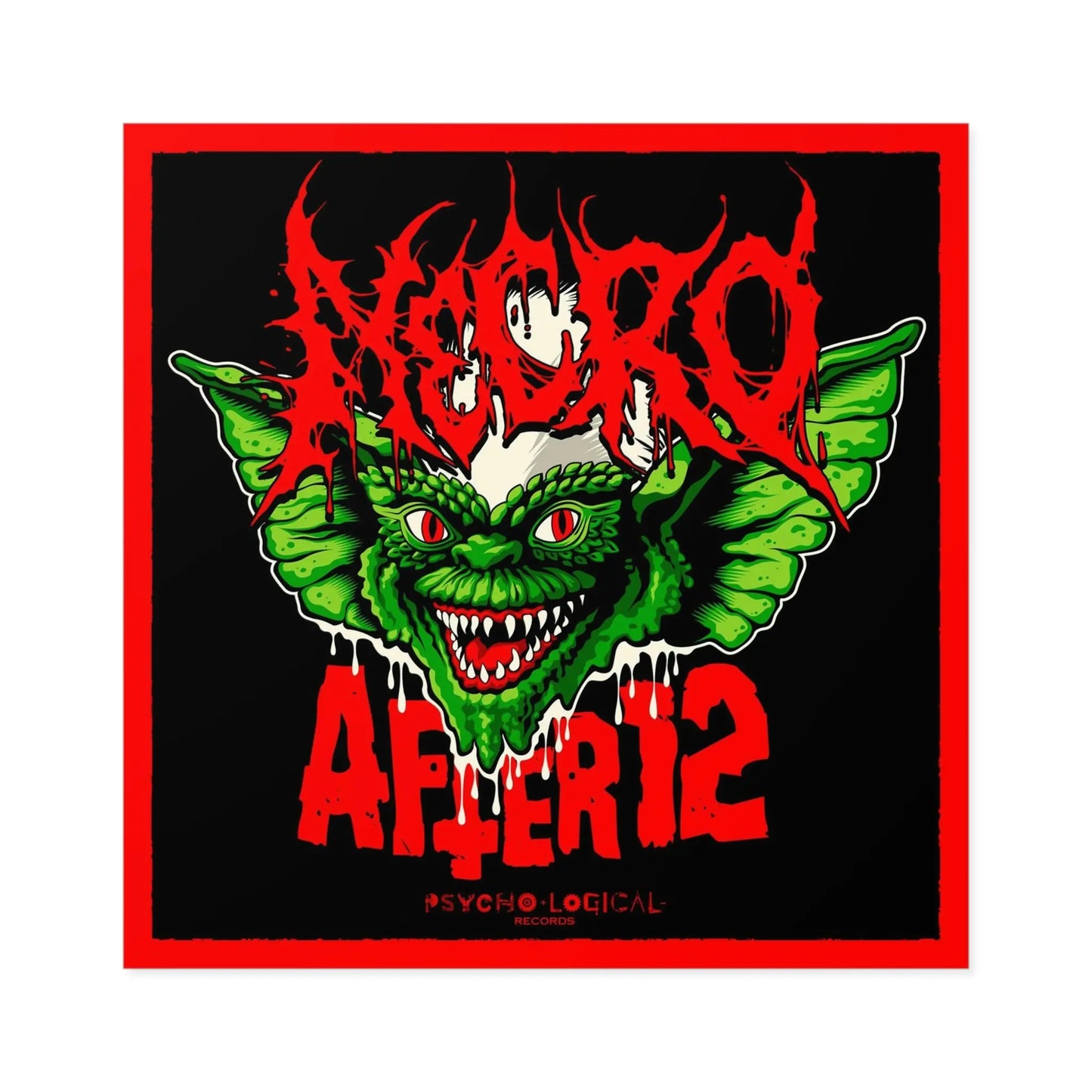 After 12 – Sticker 5x5" NECRO SUPER STORE